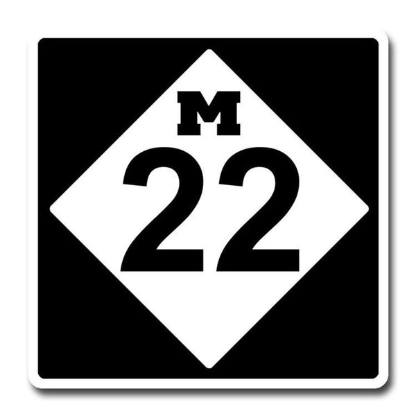 M22 LLC Authentic Metal Sign