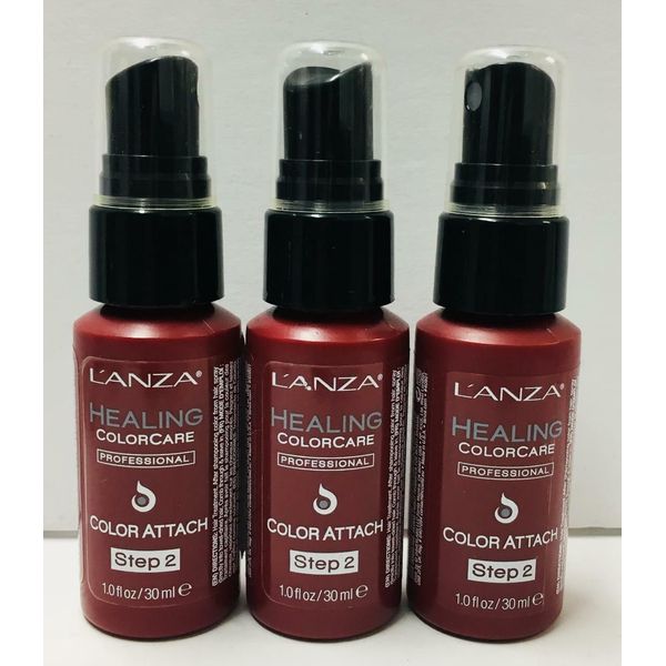 Lanza Healing Colorcare Color Attach Step 2 - 3 Pack (1 fl oz each)