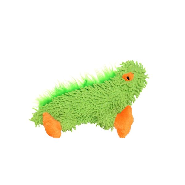 MIGHTY- Microfiber Junior Lizard-Squeakers-Made with Stuffing. Strong & Tough. Interactive Play Dog Toy. Machine Washable & Floats