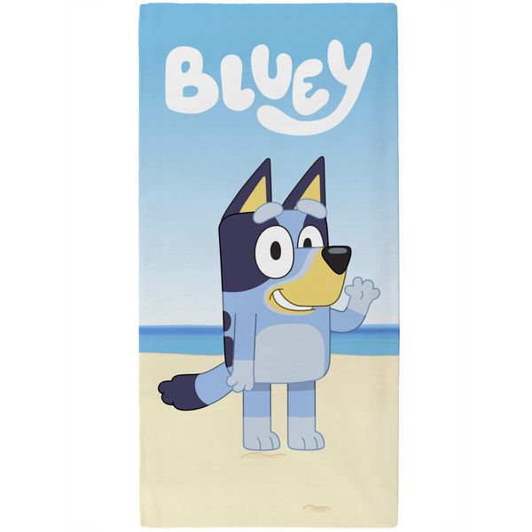 Bluey Kids Towel Blue One Size
