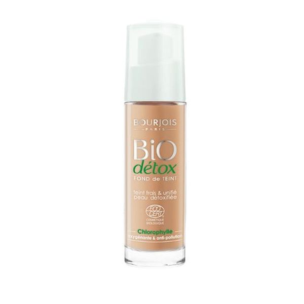 Bourjois Bio Detox Organic Foundation - 55 Dark Beige 30ml