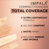 Impala Compact Powder | Colour nº2 | Full Coverage with Natural Effect | Long Lasting Make-Up Powder | Sets your Foundation | Matte Effect