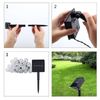 Solar Powered 30 LED String Light Garden Path Yard Decor Lamp Outdoor Waterproof