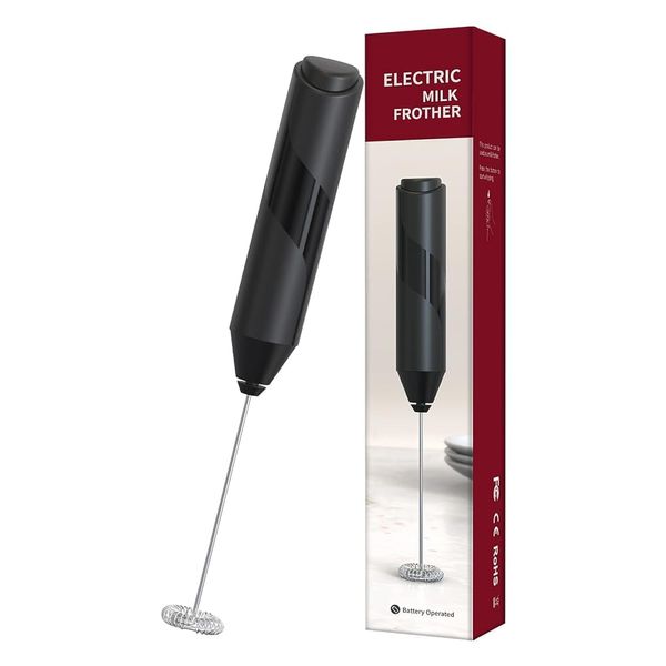 MAEXUS Milk Forma Electric Whisk, Electric Small, Mini, Ultra Lightweight, Quiet, Coffee, Milk, Egg, Hand Mixer