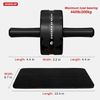 Ab Roller Wheel, Abs Workout Equipment for Abdominal & Core Strength Training, E