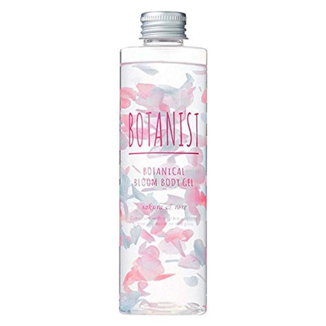 Botanisto Botanical Bloom Body Gel, 6.8 fl oz (200 ml), Cherry Bloom and Rose Scent for the Spring Sky, 1 Bottle