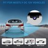 PARKVISION Reversing Camera Side View Camera Front View Camera Car with Rotatable Lens,Sticky Paste Installation,Upside Down Flip Image Function Without Parking Line Reverse Camera[PAL-142]