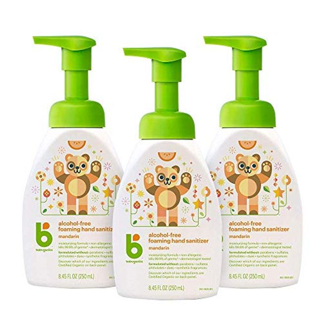 Babyganics Foaming Dish & Bottle Soap, Pump Bottle, Fragrance Free