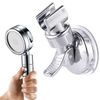 Adjustable Shower Head Holder Suction Cup Handheld Showerhead Wall Mount Bracket