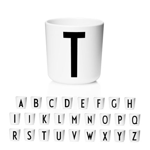 DESIGN LETTERS デザインレターズ メラミンカップ T