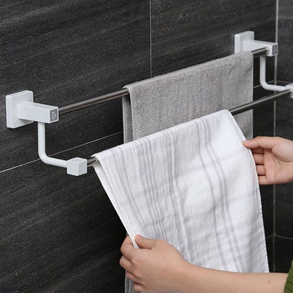 Livingcat Mutagong Double Bar Towel Rack Towel Rack