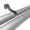 Aluminium PP Adhesive Tape, 100 mm x 100 m