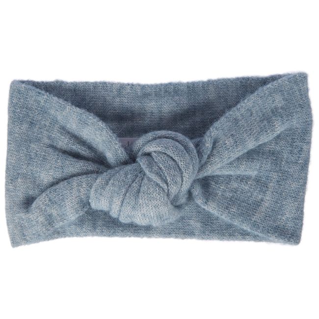 ONLY Damen Onlvictoria Knot Life Wool Cc Cold Weather Headband, Dusty Blue/Detail:MELANGE, Einheitsgröße EU