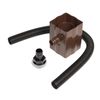 Brown Rain Water Diverter Kit Fits Both Square and Round Down Pipes