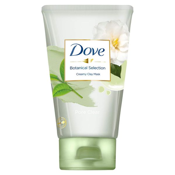 Dove Botanical Selection Clear Pores Clay Mask, 4.2 oz (120 g), Face Mask, 4.2 oz (120 g) x 1