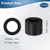 M METERXITY 20-Pack Rubber Spacer 0.59" ID x 1.38" OD x 0.79" Thick Vibration Pads