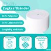 Gummiband 5 Meter Elastisches Band, 40 mm breit, Schwarz oder Weiß