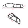 Carbon Center Console Dash Cover Gear Shift Trim Kit for Dodge Challenger 2015+