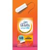 Lil-Lets Non-Applicator Ultra Tampons, Pack of 10