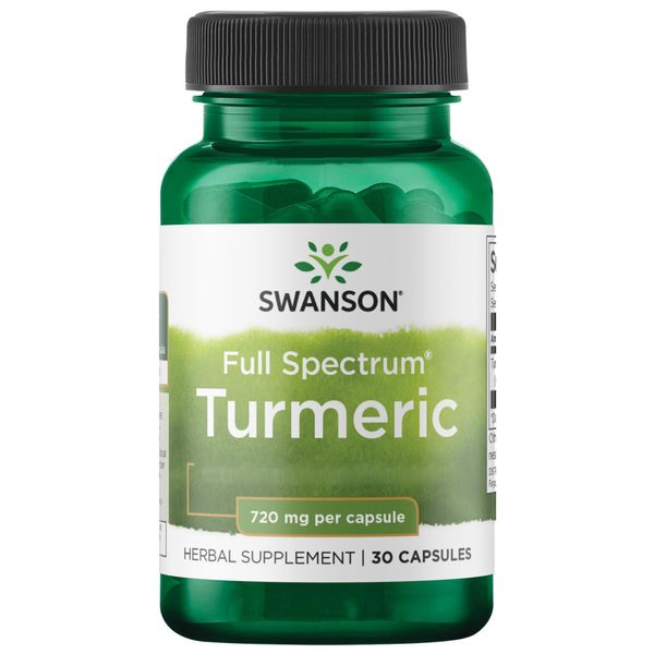 Swanson - Full Spectrum Turmeric | Natural Joint & Inflammatory Support - 30 Capsules