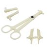 Body Piercing Clamp - Ruicoo25PCS Disposable Slot Navel Hemostatic Clamp Triangle Open Pliers Ear Nose Piercing Tool Tattoo Piercing Supplies (Triangle)