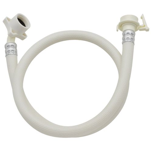 GAONA GA-LC005 GA-LC005 Water Supply Hose for Automatic Washing Machines, 6.6 ft (2.0 m), No Screw Closure Joints, One-Touch Connection, Shedding Prevention, Easy Installation, White