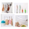 Strong Self Adhesive Hooks, Reusable Wall Hooks for Hanging, Waterproof and Transparent Wall Hooks, Pack Size 20