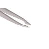 REMOS Combination Tweezers Stainless Steel 9.5cm - for splinters & Hair - Satin