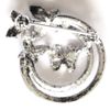 Crystal Brooch Lapel Pin"Butterflies & Flowers"