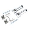 Chrome Rear Passenger Foot Peg Rest Support Mount Kit For Harley Softail 18-24