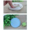 SUPVOX Talcum Powder Puff Box Empty Body Powder Container with Puffs and Sifter for Home and Travel