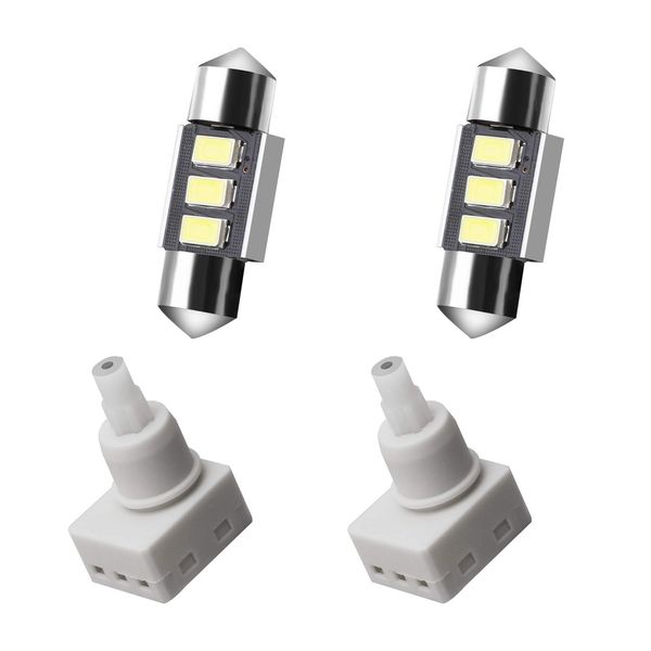 HERCOO 924-798 Dome Lamp Switch Roof Map Light LED Bulbs for 34404-SDA-A21 34404-SDA-A22D3 Compatible with Honda CR-V Odyssey Accord Pilot Ridgeline Dodge Ram 1500