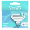 Venus Smooth Women's Razor Blade Refills - 4 Count