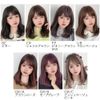 Brightlele tf1761-FP Women's Wig, Medium, Full Wig, Semi-Long, Curl, Women's