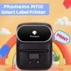 Portable M110 Printer Wireless  Pocket Mobile POS Thermal Label Receipt Printer