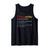 Germany Flag Essen Design - Essenerin Definition Tank Top