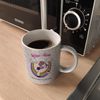 Relaxing Mug Unicorn with Rainbow Glitter Coffee Mug