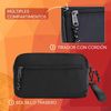 Coronel Tapiocca Men's Bolso de Mano para Hombre Handbag, Black, Normal