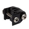 Rail Mounts or Helmet Excavator Mounts Bracket Adapter for Picatinny Rails Airsoft Gun NVG Helmet Base Bracket GoPro Action Camera (Black)