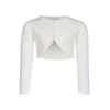 Happy Girls Women's cardigan - ecru Plain, size: 122