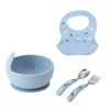 Keyuka First Set Baby Self-Eating Set, Blue