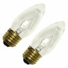 Satco 03731 - 25B11 S3731 B11 Decor Torpedo Light Bulb