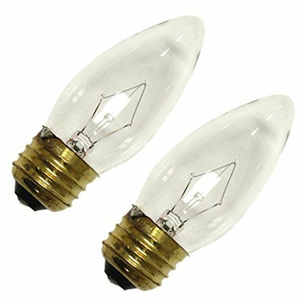 Satco 03731 - 25B11 S3731 B11 Decor Torpedo Light Bulb