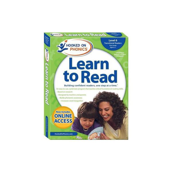 Hooked on Phonics Learn to Read - Level 6: Transitional Readers (First Grade | Ages 6-7)