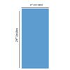 Tiki Island Pool Express Solid Blue 8" x 24" Swimming Pool Vinyl Liner Repair Patching Material