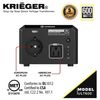 Kriëger Step Up/Step Down 600W Voltage Converter Transformer 110/120V - 220/240V