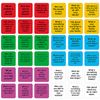Fun Express 2 1/2" Social Emotional Learning Solid Color Foam Discussion Dice - 12 Pieces