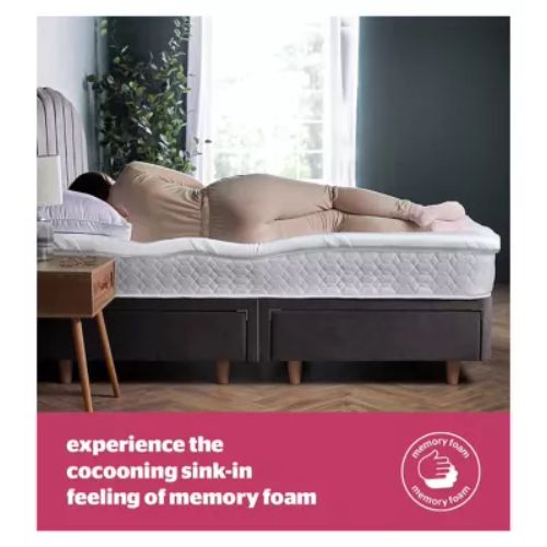 Silentnight Impress Memory Foam  Mattress Topper Small Double