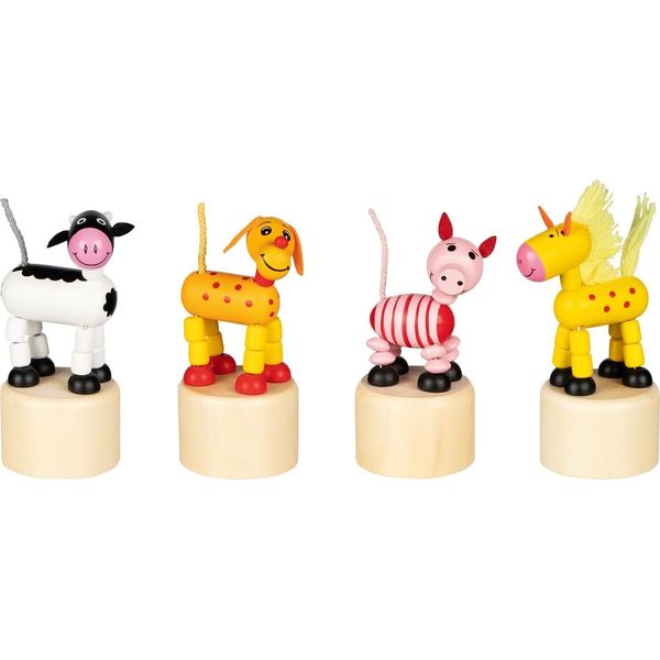 GoKi Animals, Press 'N Shake Figures
