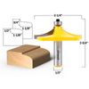 Thumbnail 2 Bit Handrail Router Bit Set - 1/2" Shank - Yonico 18224